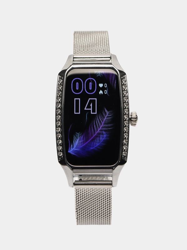 Умные часы BandRate Smart BRSH8PLUSSS с женским календарем, шагомером, пульсометром