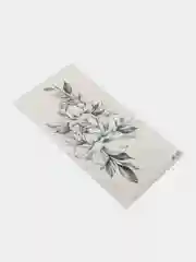 Багровый переводная тату / Временная татуировка/ 9,6 * 19 см