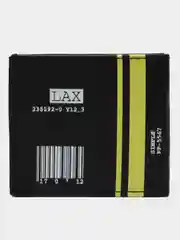 Черный бумажник, искусственная кожа "LAX", кошелек молодежный