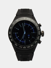 Умные часы BandRate Smart BRSV35PBB с пульсометром, шагомером, мониторингом сна