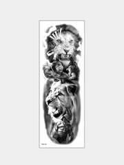 Временная татуировка "Рукав", 48 х 15,8 см