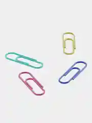 Скрепки 28мм, Berlingo, 100 шт, цветные, ПВХ упак., европодвес, ассорти пастель