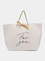 Пакет подарочный For you, 30 х 27.5 х 12 см