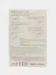 Терракотовый переводная татуировка, 15*10 см, 12 видов