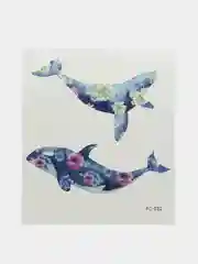 Зеленый татуировка для тела