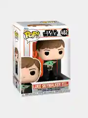 Фигурка Funko POP! "Люк Скайуокер с Грогу" (482), Star Wars ATG Mandalorian