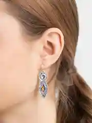 Серьги винтажные в восточном стиле