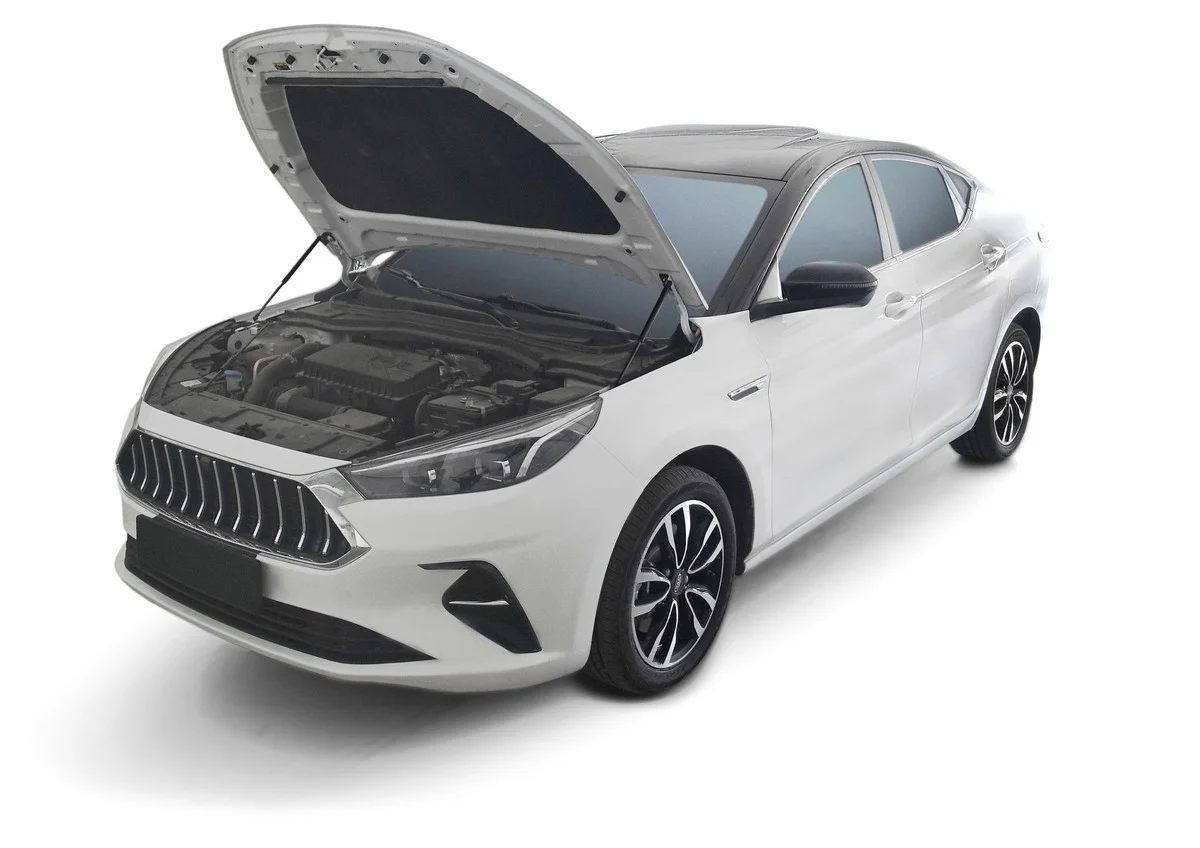 Газовые упоры капота АвтоУпор для JAC J7 (Джак Ж7) I поколение 2020-н.в., 2 шт., UJACJ7011
