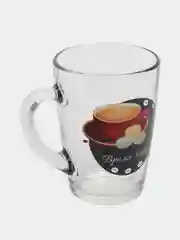 Бордовый кружка Капучино Кофе-пауза