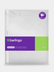 Папка-вкладыш с перфорацией Berlingo "Mirror", А4, 70мкм, глянцевая, 50 шт в пакете