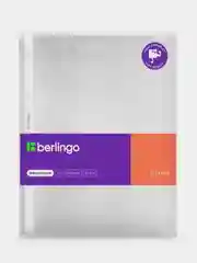 Папка-вкладыш с перфорацией Berlingo "Squares", А4, 40мкм, перфор текстура, матовая