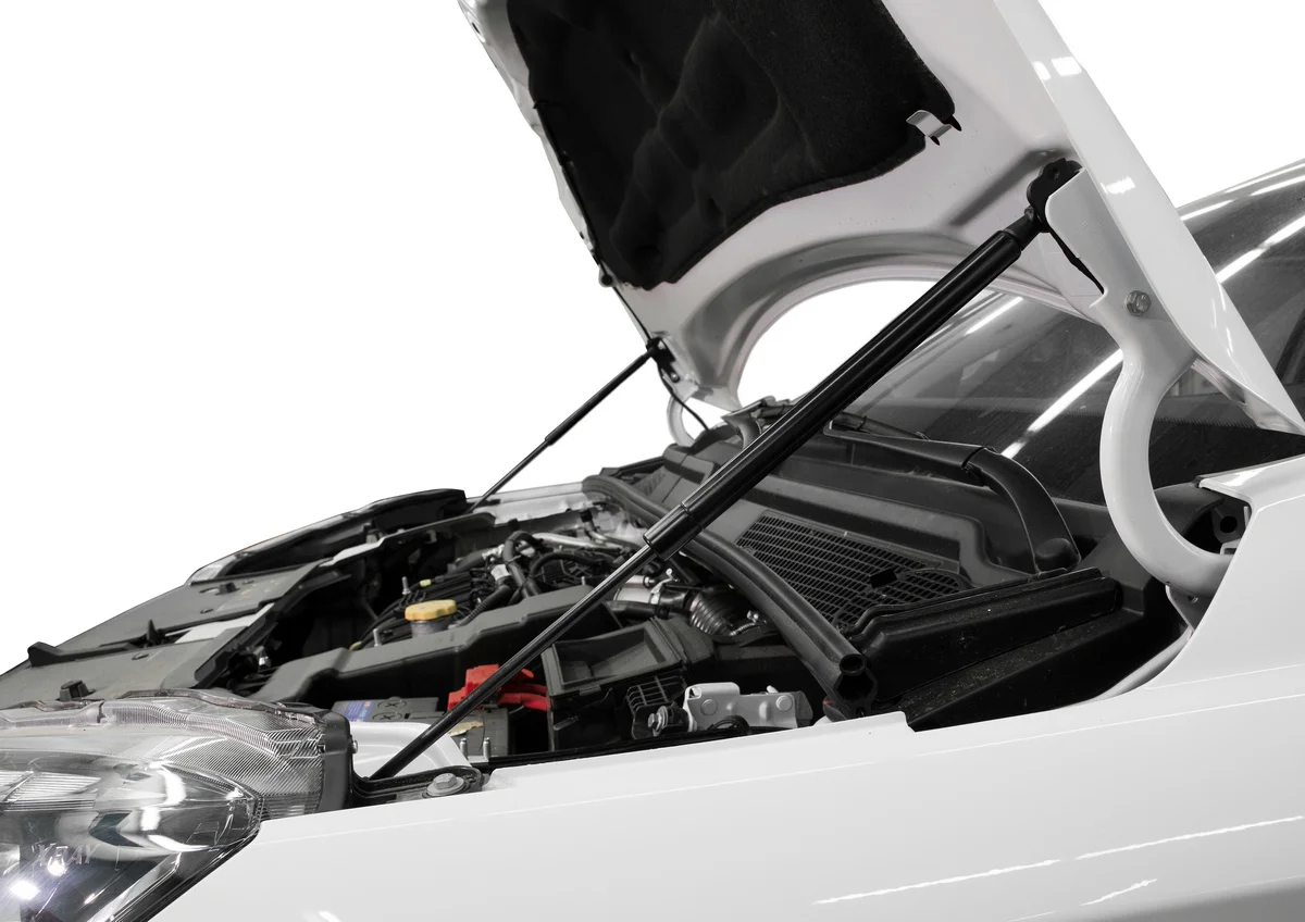 Черный газовые упоры капота АвтоУпор для Lada Xray 2015-н.в./Xray Cross 2018-н.в., ULAXRA011