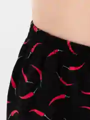 Багровый 18+ Трусы мужские, ПЕРЕЦ, БАНАН, АНАНС, семейные, хлопковые, комплект трусы боксеры