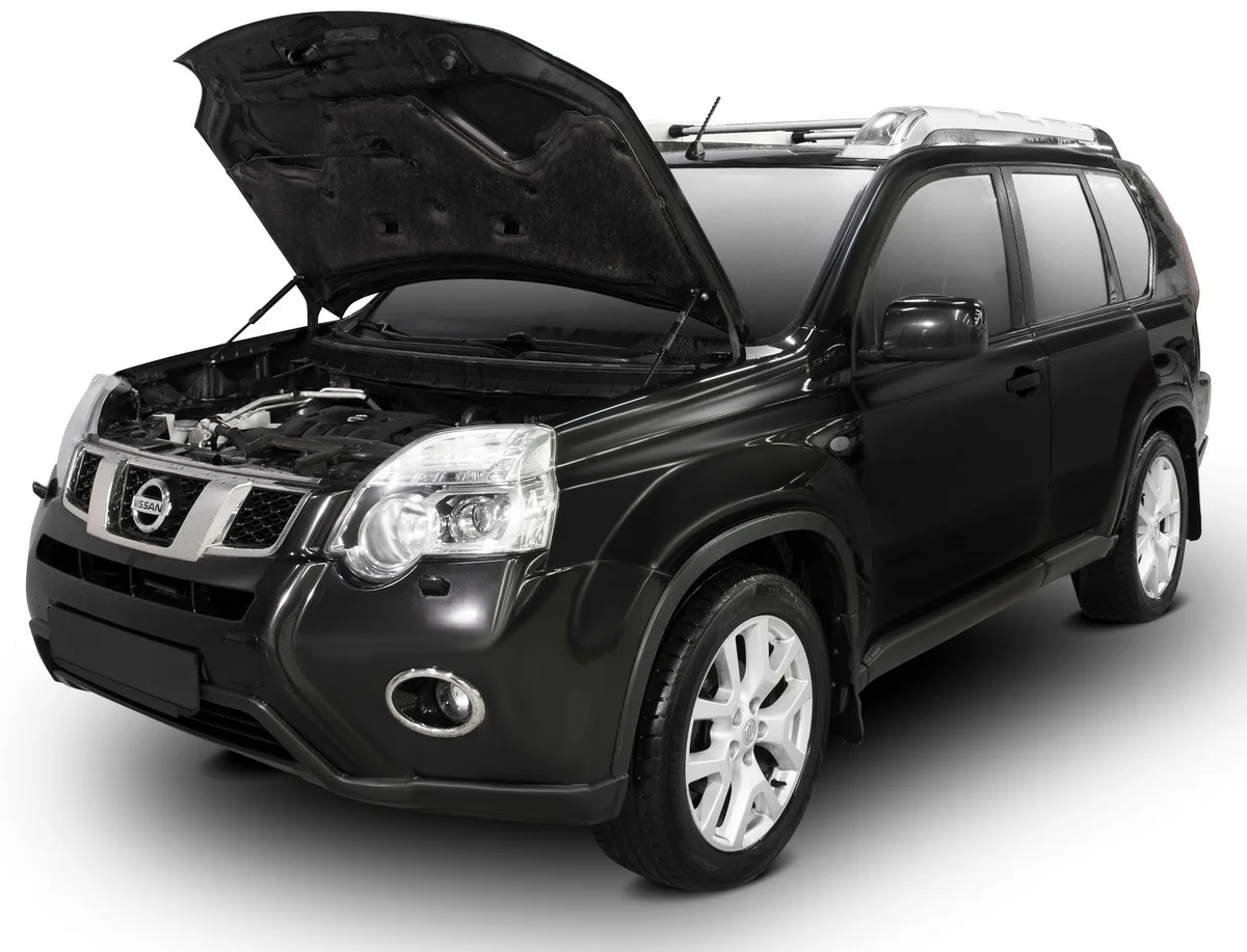 Газовые упоры капота АвтоУпор для Nissan X-Trail T31 2007-2015, 2 шт., UNIXTR011