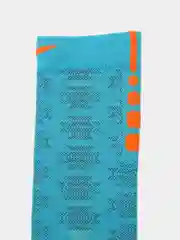 Бирюзовый носки мужские высокие, спортивные, компрессионные, баскетбольные,  для спорта, с логотипом NBA Nike