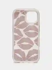 Кораллово-розовый чехол на iPhone 7 / 8 Plus / X / XS / XR / 11 / 12 / 13 / 14 Pro Max / 15 Pro