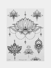 Временные татуировки 21*15 см