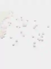 Слоновая кость бисер крупный, стеклянный, 6/0, 4 мм, бисер разноразмерный