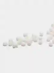 Слоновая кость бисер крупный, стеклянный, 6/0, 4 мм, бисер разноразмерный
