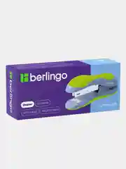 Степлер №24/6, 26/6 Berlingo "Office Soft" до 25л., пластиковый корпус, белый