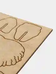 Бежевый 3д пазл, деревянный конструктор 3d, сборная модель 3D