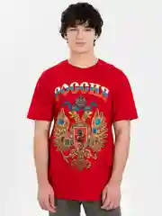 Красный футболка Россия
