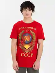 Алый футболка Россия