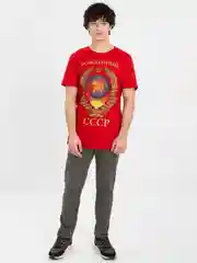 Алый футболка Россия