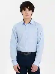 Ледяной рубашка мужская с длинным рукавом, приталенная Slim Fit