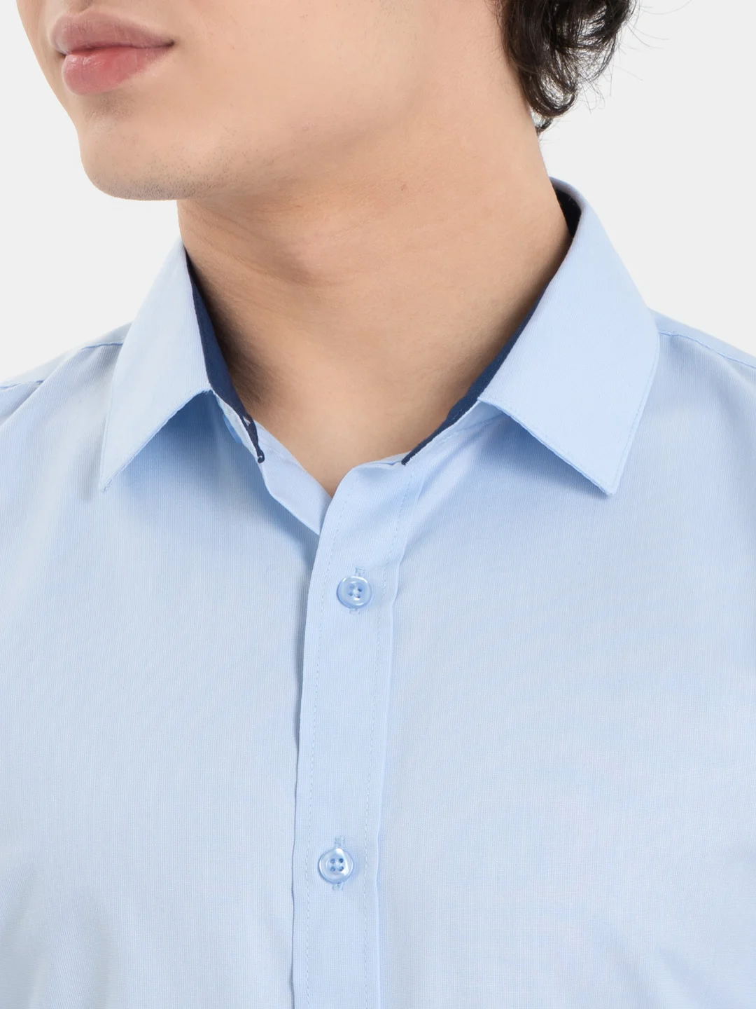 Ледяной рубашка мужская с длинным рукавом, приталенная Slim Fit