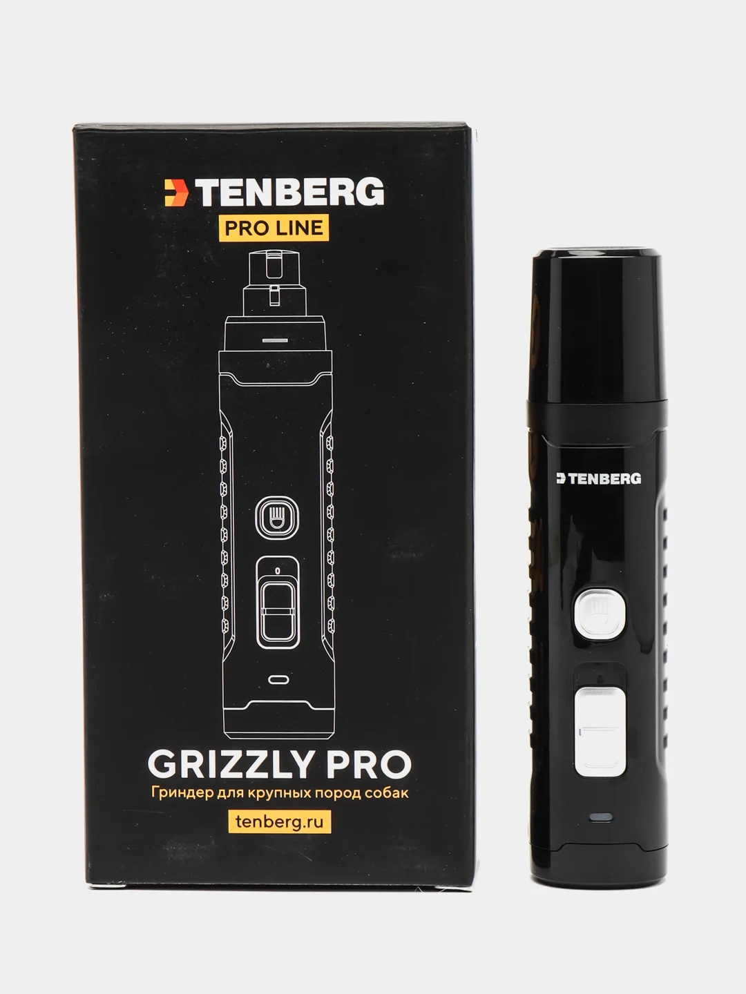 Красный гриндер для когтей крупных пород собак TENBERG Grizzly Pro