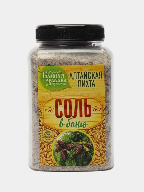 Соль-скраб для бани Алтайская пихта, 850 г