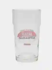 Красный стакан д/пива Пейл-эль 570мл Мужские надписи