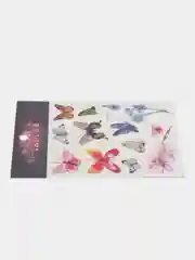 Мятный временные татуировки (бабочки)