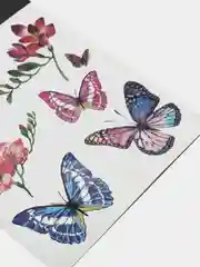 Индиго временные татуировки (бабочки)