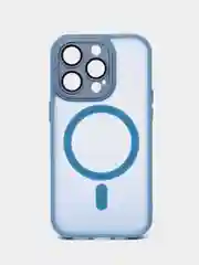 Синий меланж чехол для iPhone 16 Pro, 16, 14 Pro, iPhone 12, iphone 15 Pro Max, iPhone 11, 15, 14, 13