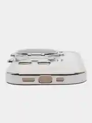 Серебряный чехол для iPhone 15 Pro Max, 15 Pro, 11, 12, 13, 14, 14 Pro, 13 Pro, 12 Pro АСТОРОНАВТ
