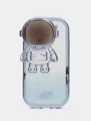 Синий чехол для iPhone 15 Pro Max, 15 Pro, 11, 12, 13, 14, 14 Pro, 13 Pro, 12 Pro АСТОРОНАВТ