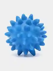 Синий игрушка резиновая пищащая мяч с шипами 6,5см микс цветов
