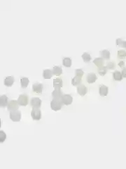 Белый бисер крупный, стеклянный, 6/0, 4 мм, бисер разноразмерный