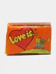 Бальзам для губ Love is "Апельсин-Бабл гам" увлажняющий, с жевательной резинкой в подарок