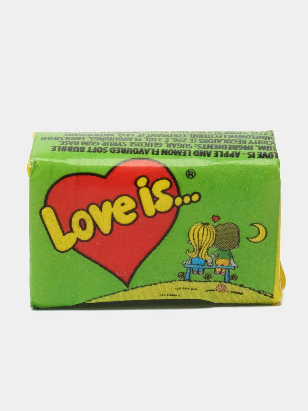 Бальзам для губ Love is "Арбуз-Ананас" увлажняющий, с жевательной резинкой в подарок