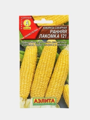 Кукуруза Ранняя лакомка сахарная 121 7г семена (Аэлита)