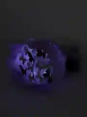 Готовый!Светящийся букет из бабочек