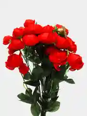 Алый камелии, букет из искусственных цветов, 18веток, 24 бутона, высота 50 см