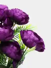 Фиолетовый камелии, букет из искусственных цветов, 18веток, 24 бутона, высота 50 см