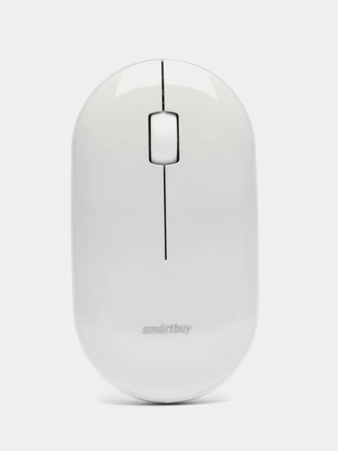 Белый бесшумная беспроводная мышь Smartbuy SBM-266AG
