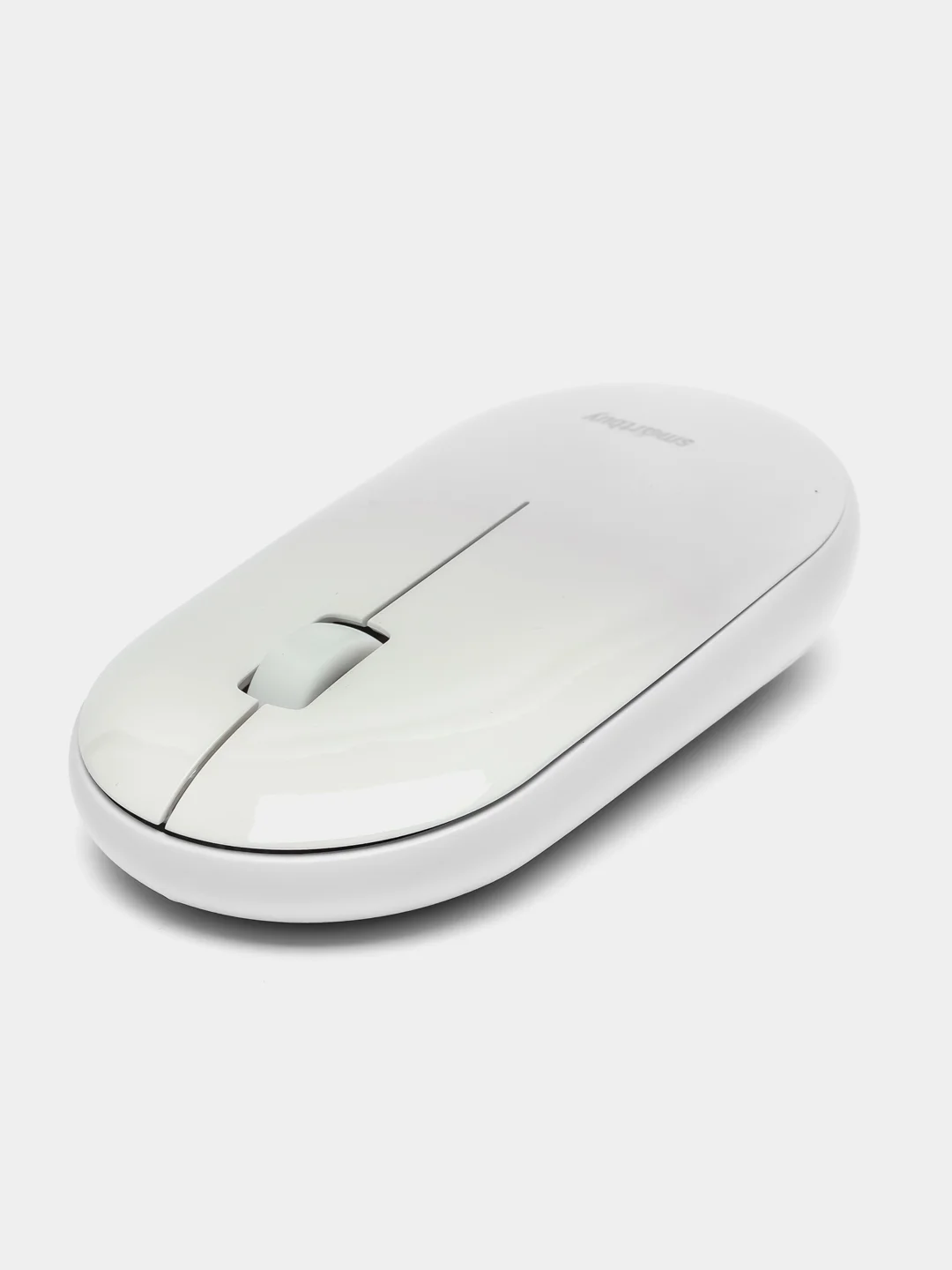 Белый бесшумная беспроводная мышь Smartbuy SBM-266AG