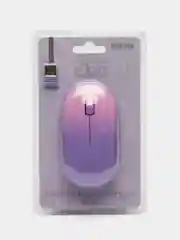 Фиолетовый бесшумная беспроводная мышь Smartbuy SBM-266AG