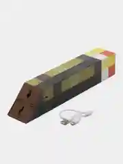 Светильник Майнкрафт, игровой Факел, ночник Minecraft, подарок, перезаряжаемый, 28 см